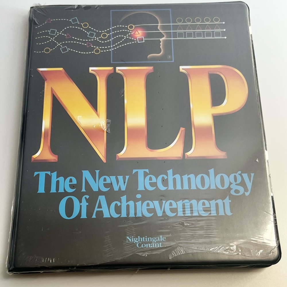 NEW NLP The New Technology of Achievement  Cassette tapes
